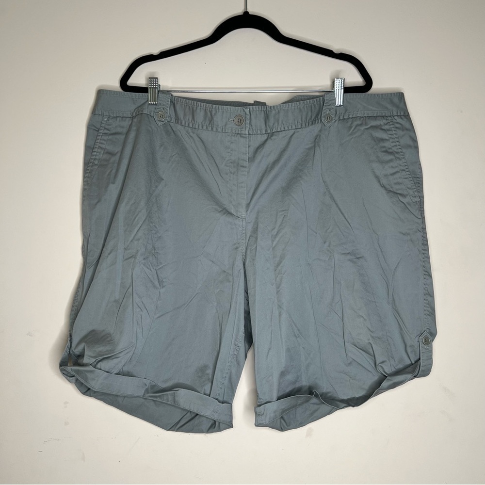 TALBOTS Cuffed Bermuda Shorts